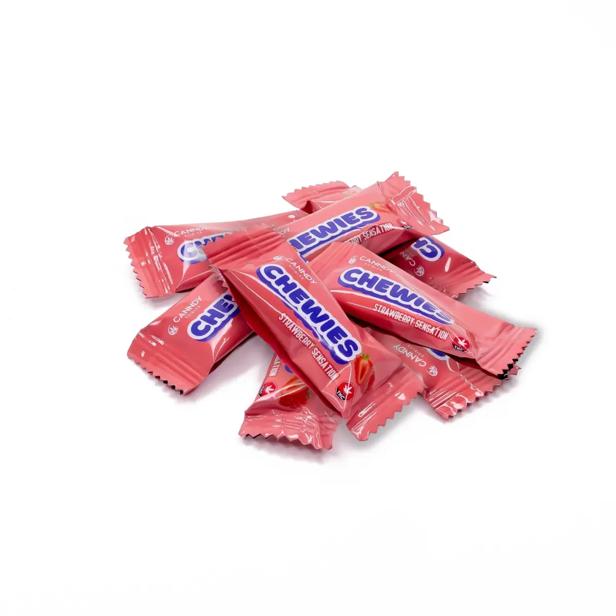 Canndy Edibles - Chewies (Strawberry Sensation) (960MG THC) - Image 2