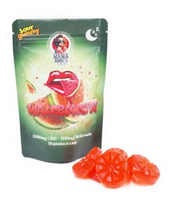 Mama Anne’s Edibles (Watermelon) (1500mg CBD + 100mg Melatonin)