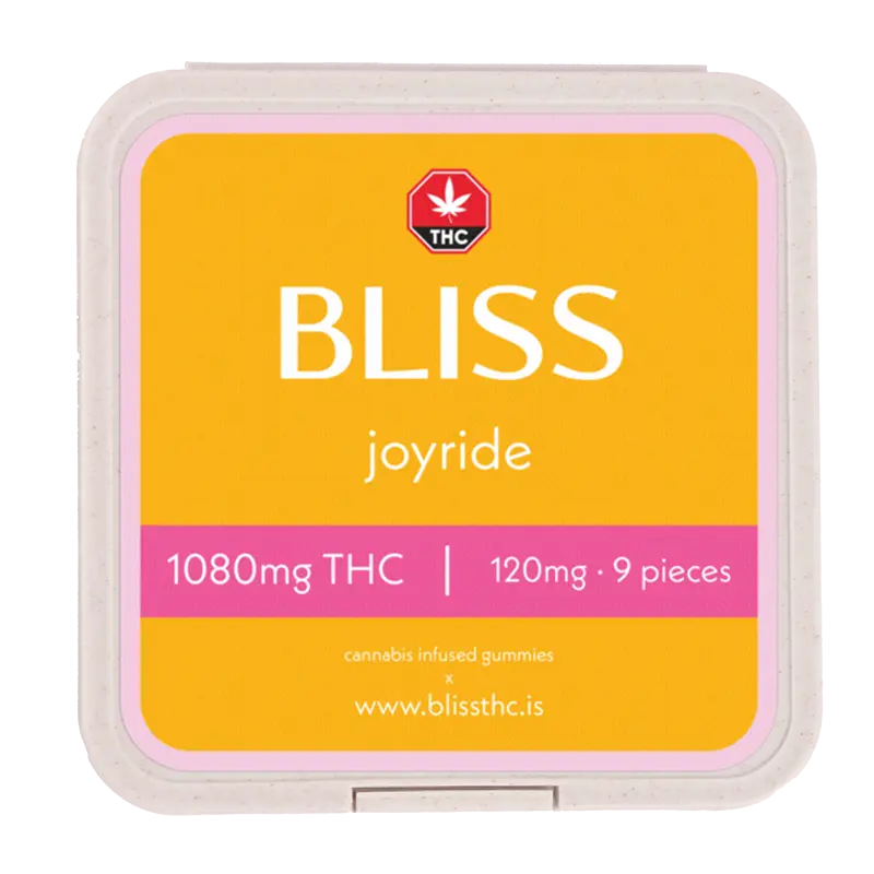 Bliss Joy Ride Gummies (1080mg)