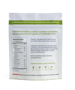 Twisted Naturals – Blueberry Sky Twisted Naturals Gummies (200mg THC, Sativa) - Image 2