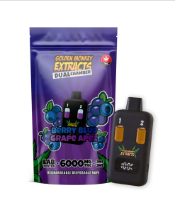 Golden Monkey THC Vape – Dual Chamber – (6000MG)
