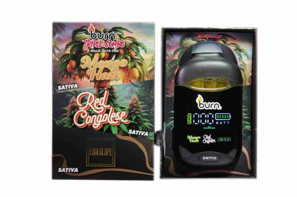Burn - Triple Combo 3 Gram Vape (3 Flavours) - Image 3