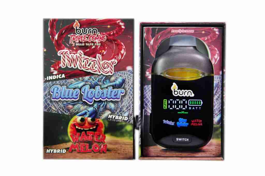 Burn - Triple Combo 3 Gram Vape (3 Flavours)